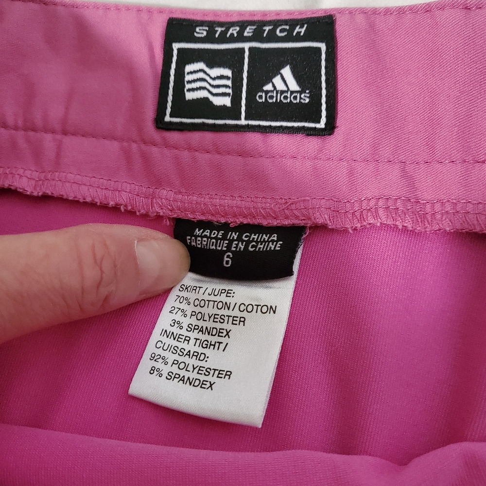 Adidas Skort, Size 6, pinkish-lavender - Picture 7 of 7
